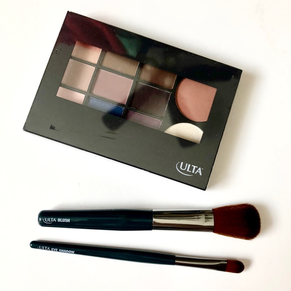 Ulta Eyeshadow Contour Palette with Brushes